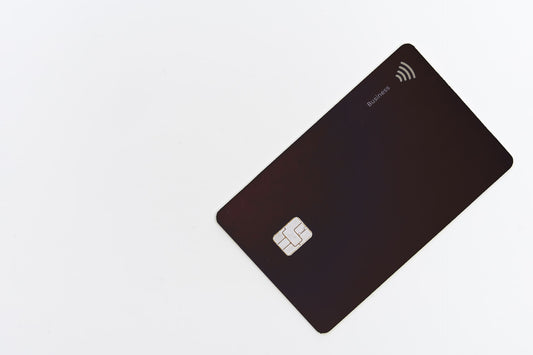 active-black-bank-credit-card-white-background